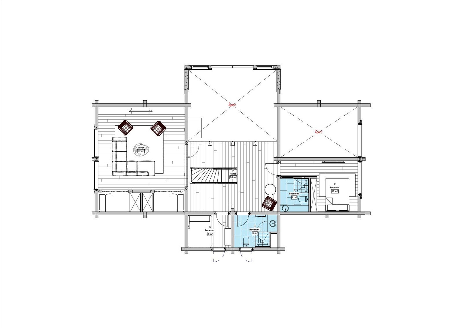 Plantegning Hems Svartskardvegen 397 Galleribilde
