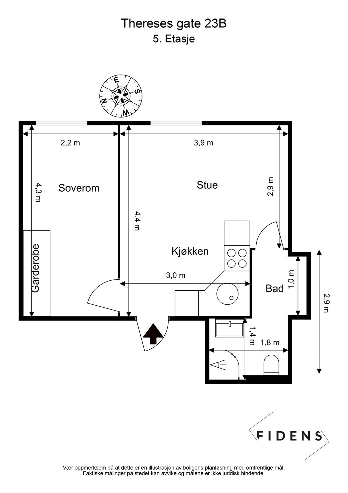 Plantegning. Galleribilde