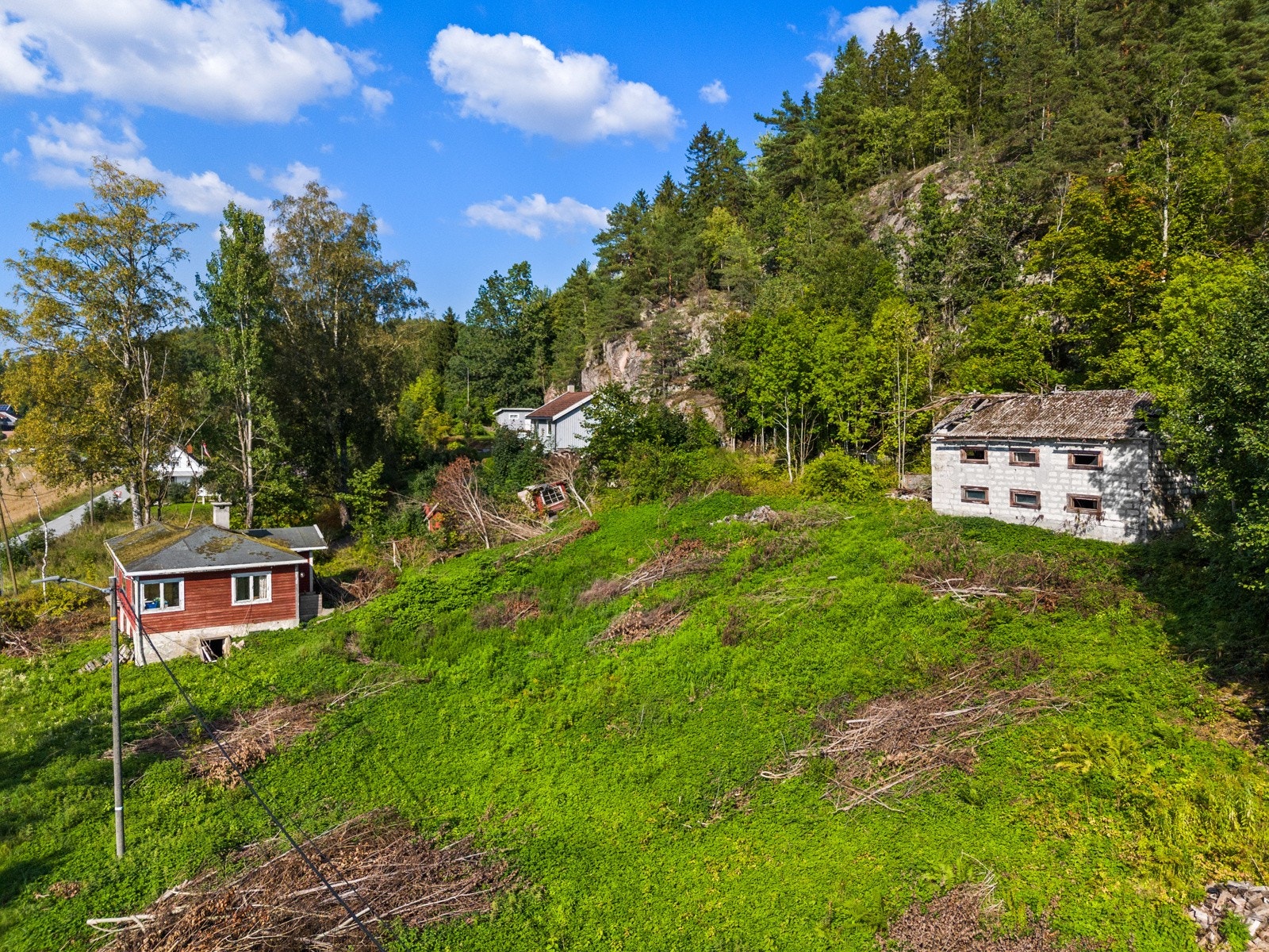 Tomten er lett skrånede Galleribilde