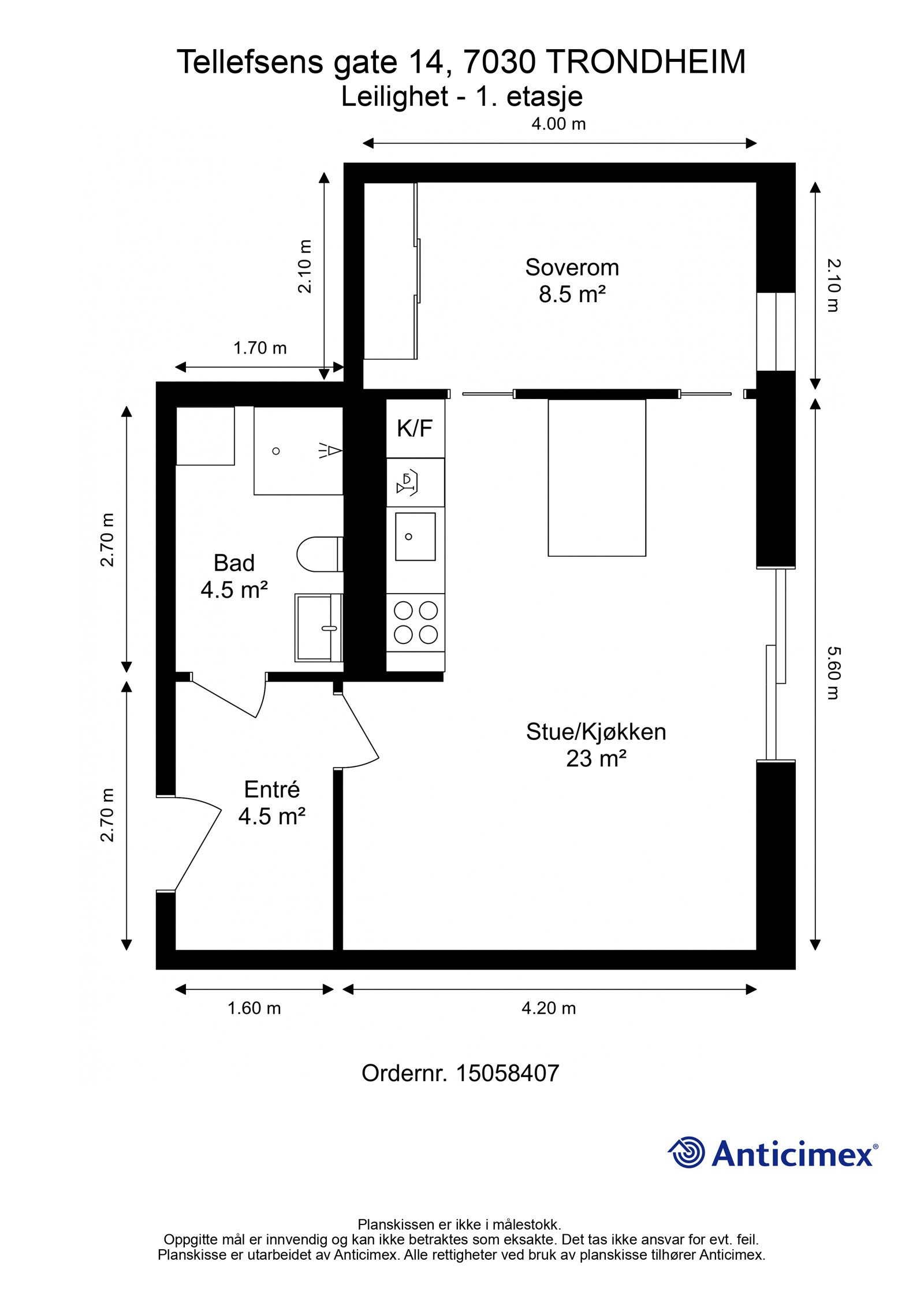 Planskisse. Galleribilde