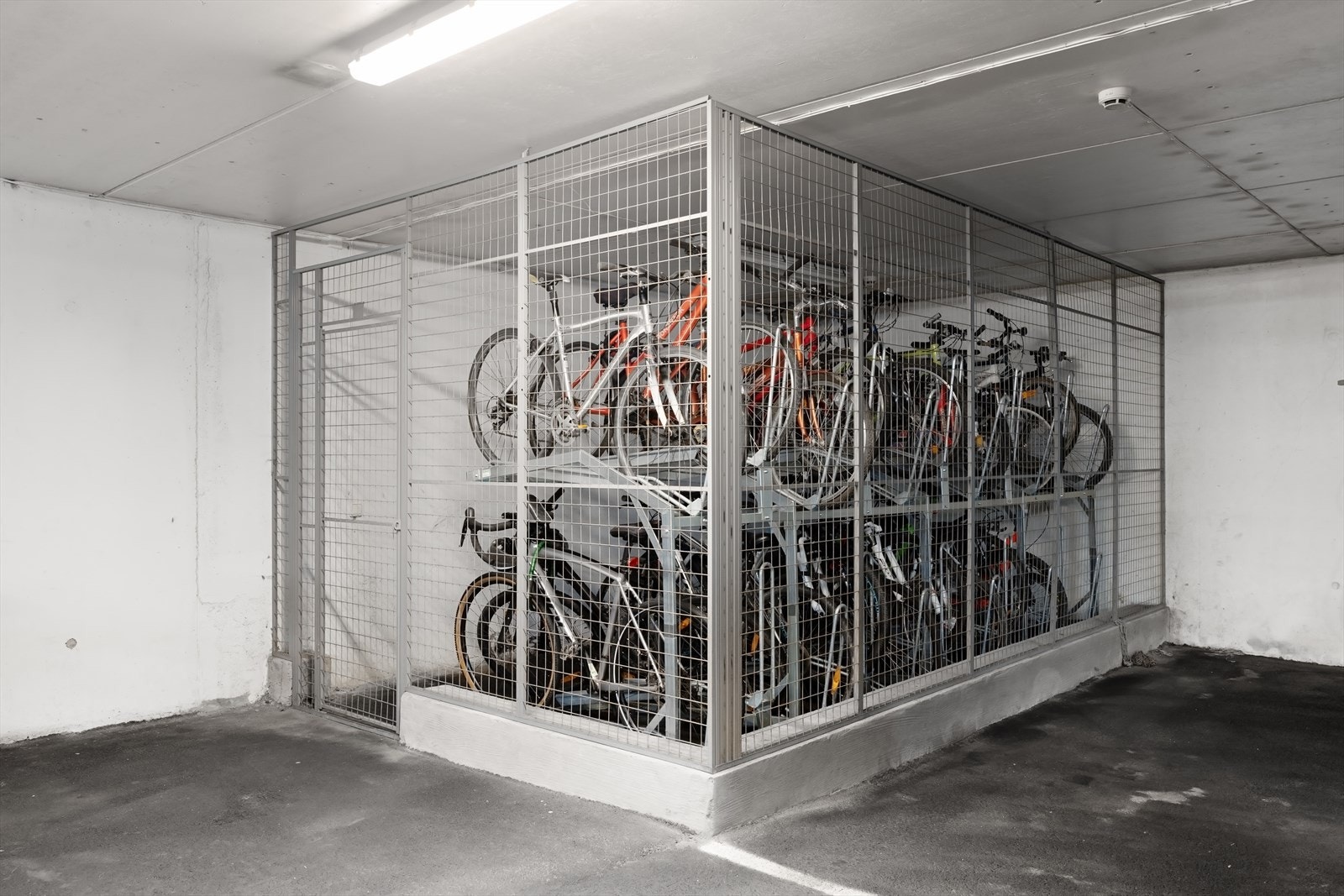 Felles sykkelbod i garasjeanlegget Galleribilde