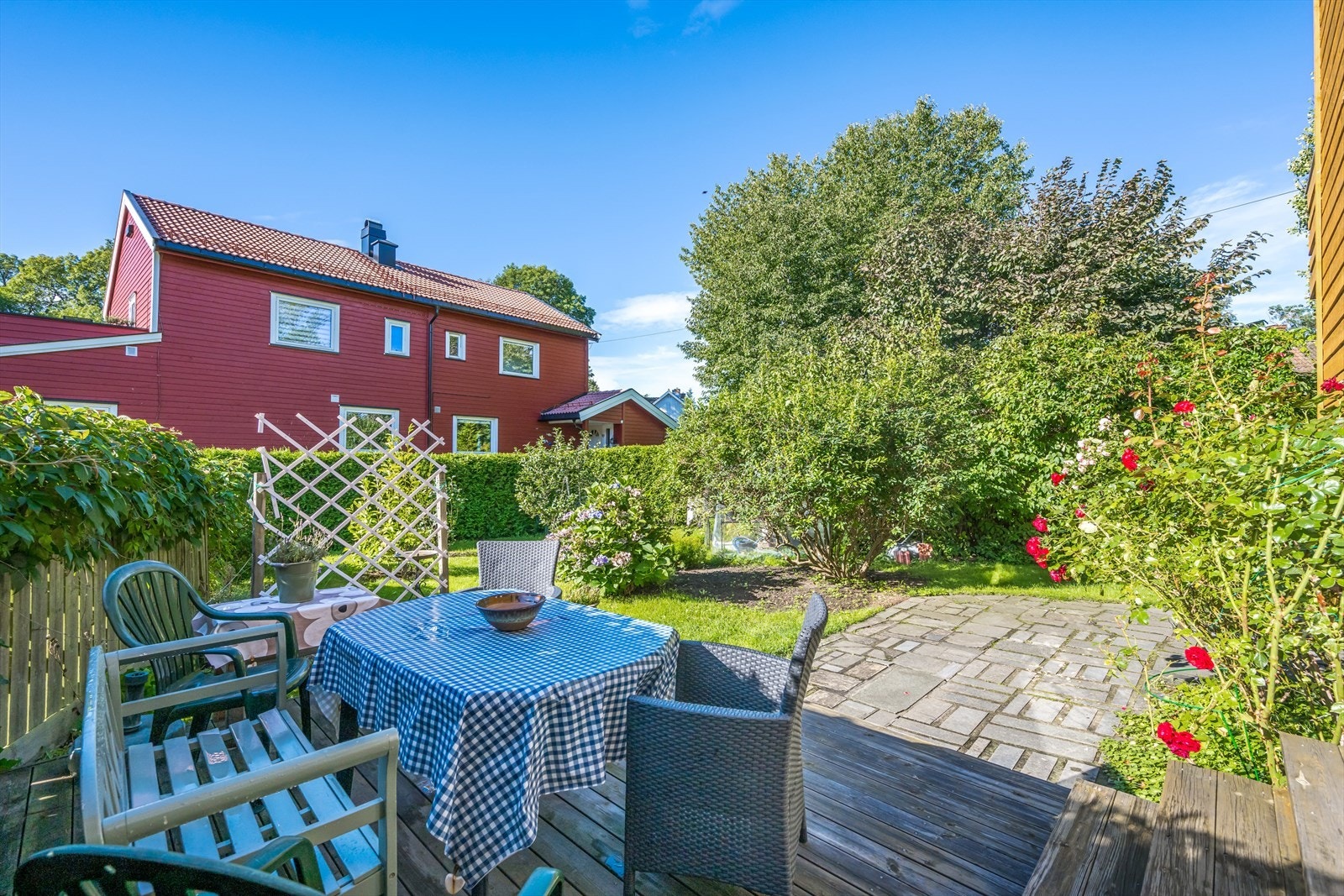 Uteplass og hage Galleribilde