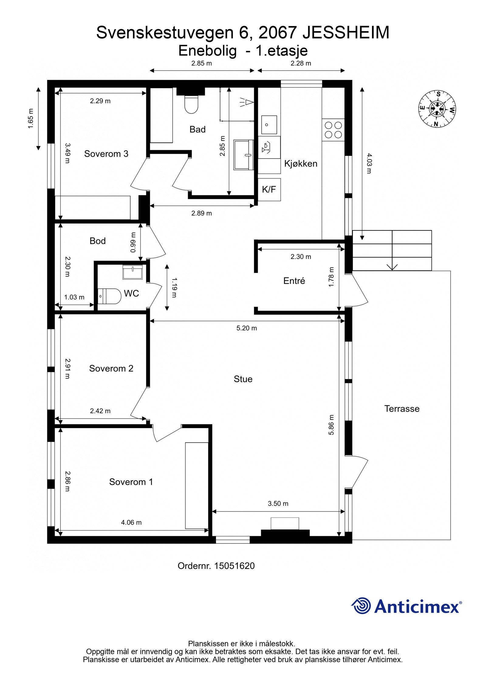 Plantegning 1.etasje. Galleribilde