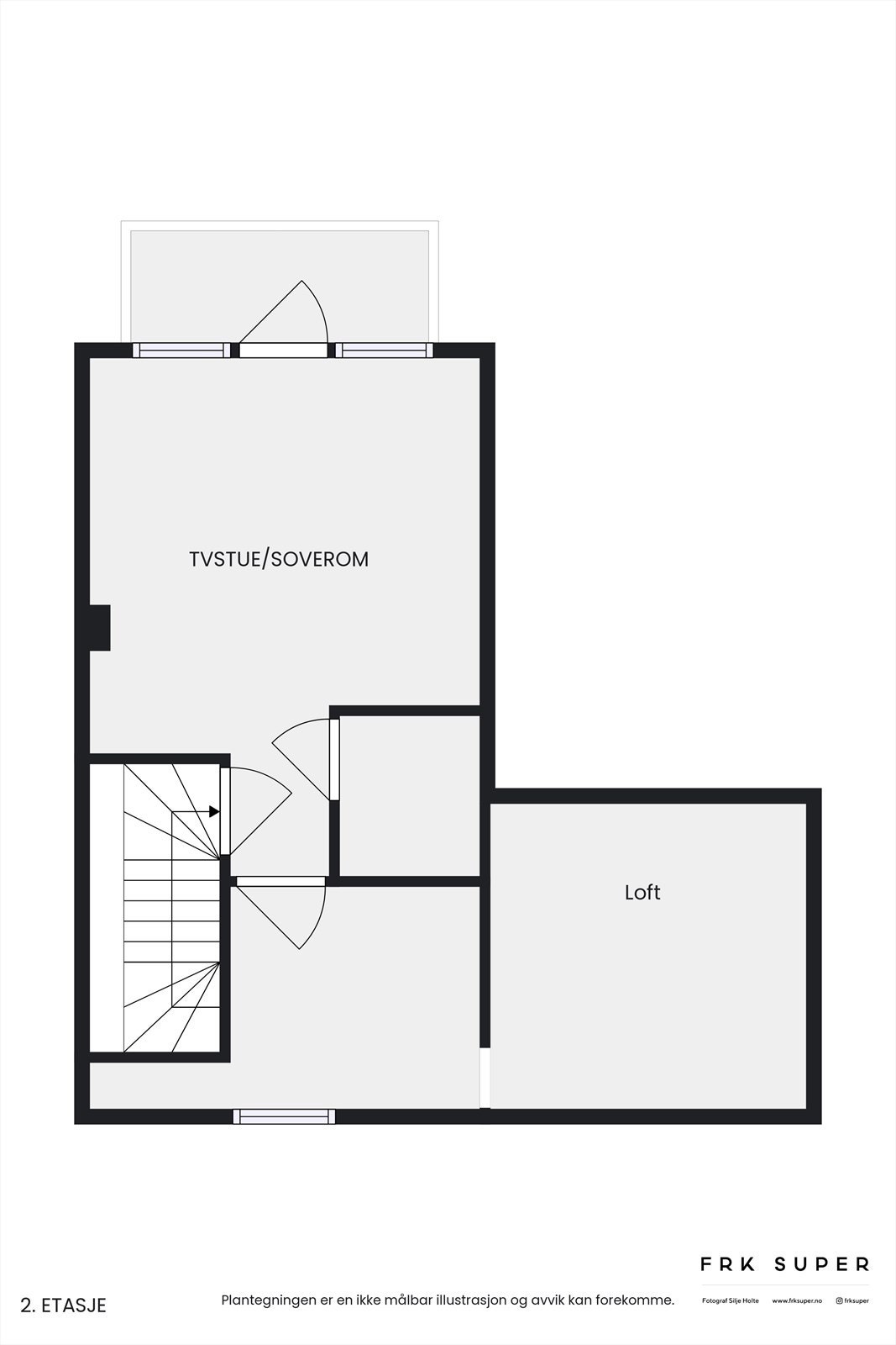 Plantegning 2 etasje Galleribilde