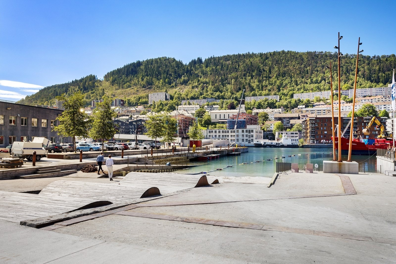 - Kort gange til Marineholmen, badestrand og flere caférestauranter - Galleribilde