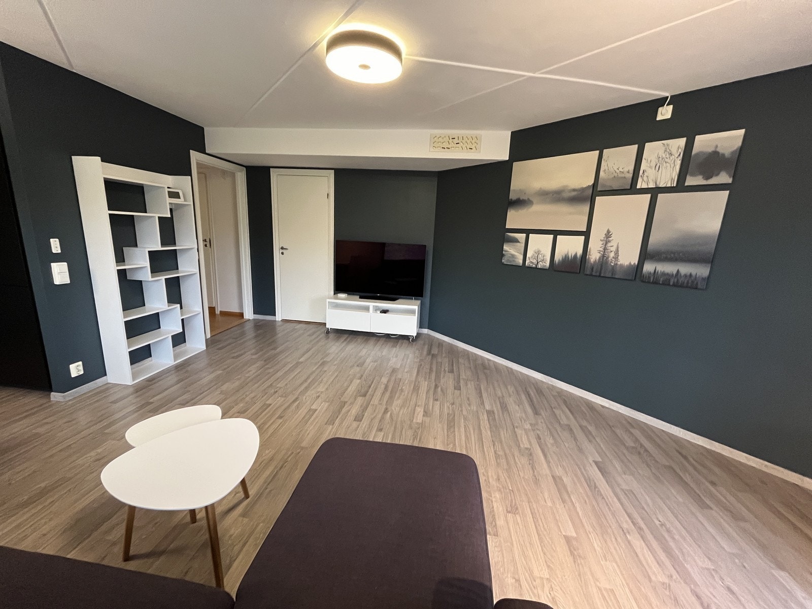 Lys og romslig stue. Galleribilde