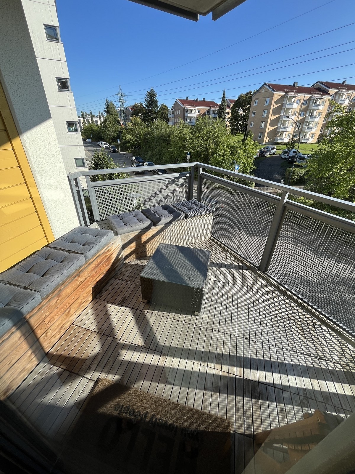 Flott balkong. Galleribilde