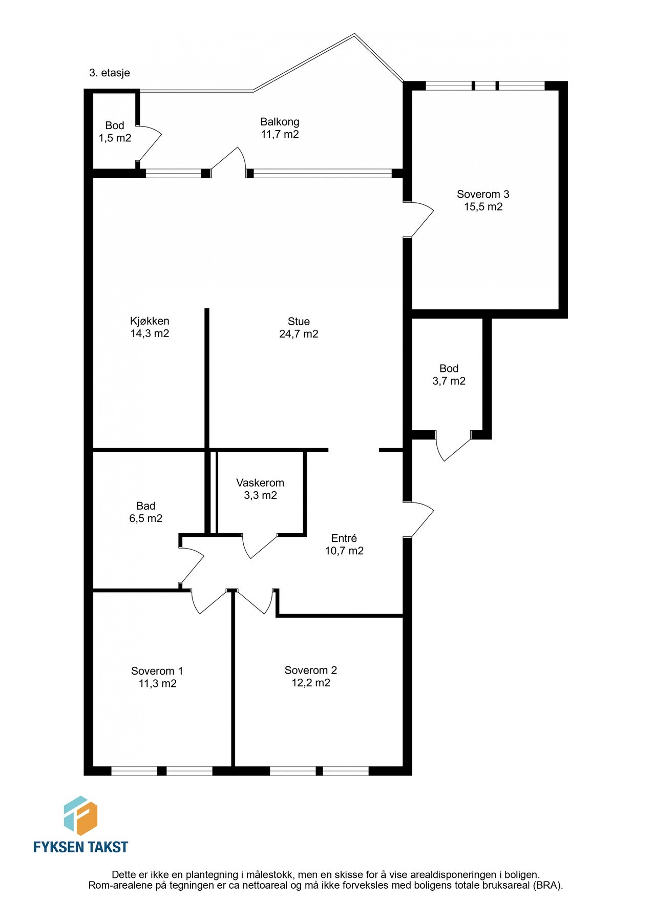 Planskisse. Galleribilde