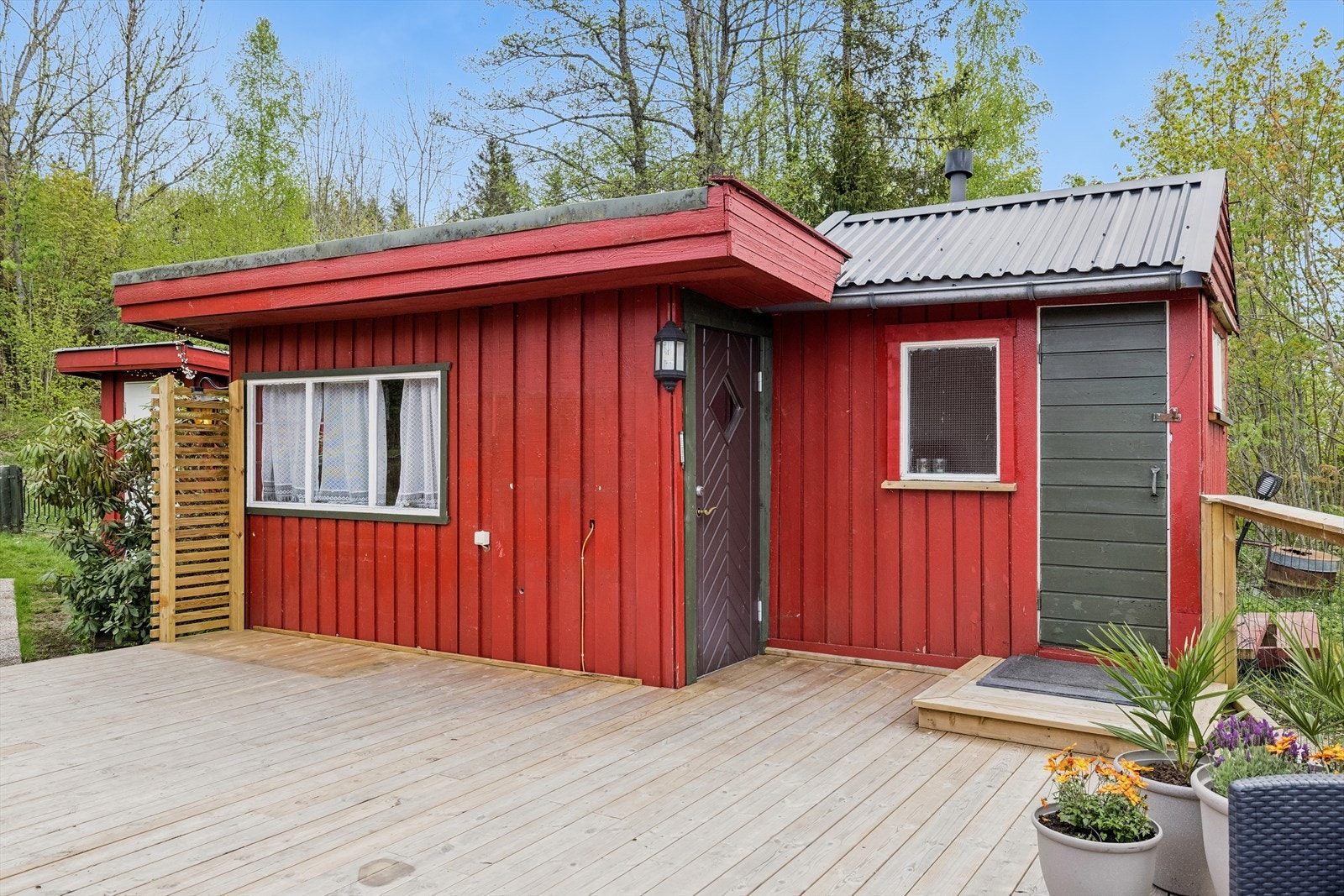 Annekset er blitt benyttet som gjesterom, men er ikke godkjent som soverom Galleribilde