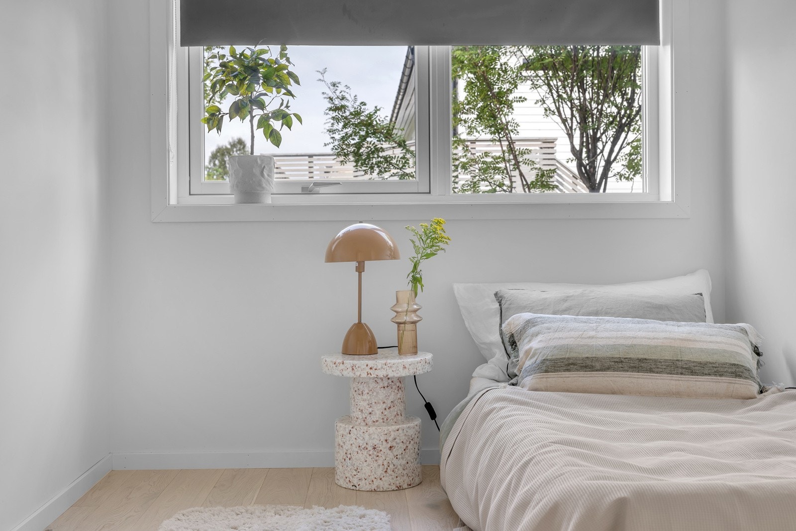 Soverom 2 er tilsvarende i størrelse som soverom 1; 7,5m2 Galleribilde