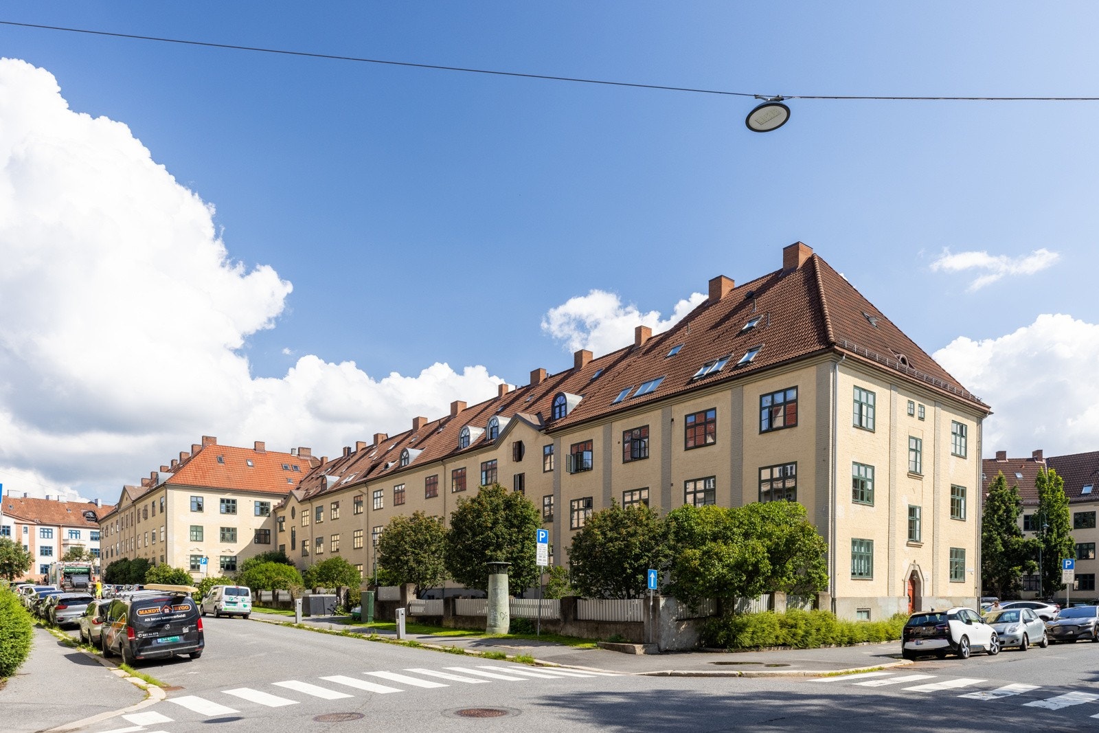 Frankrikegården er en meget populær, klassisk Torshovgård. Galleribilde