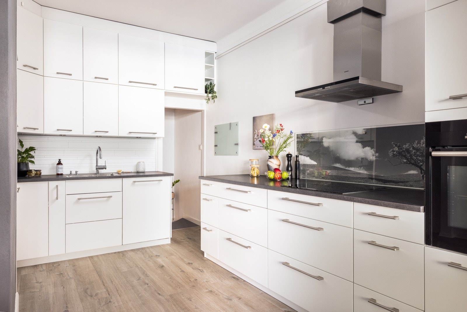 Det velutstyrte kjøkkenet fra Kvik ble montert i 2014. Galleribilde