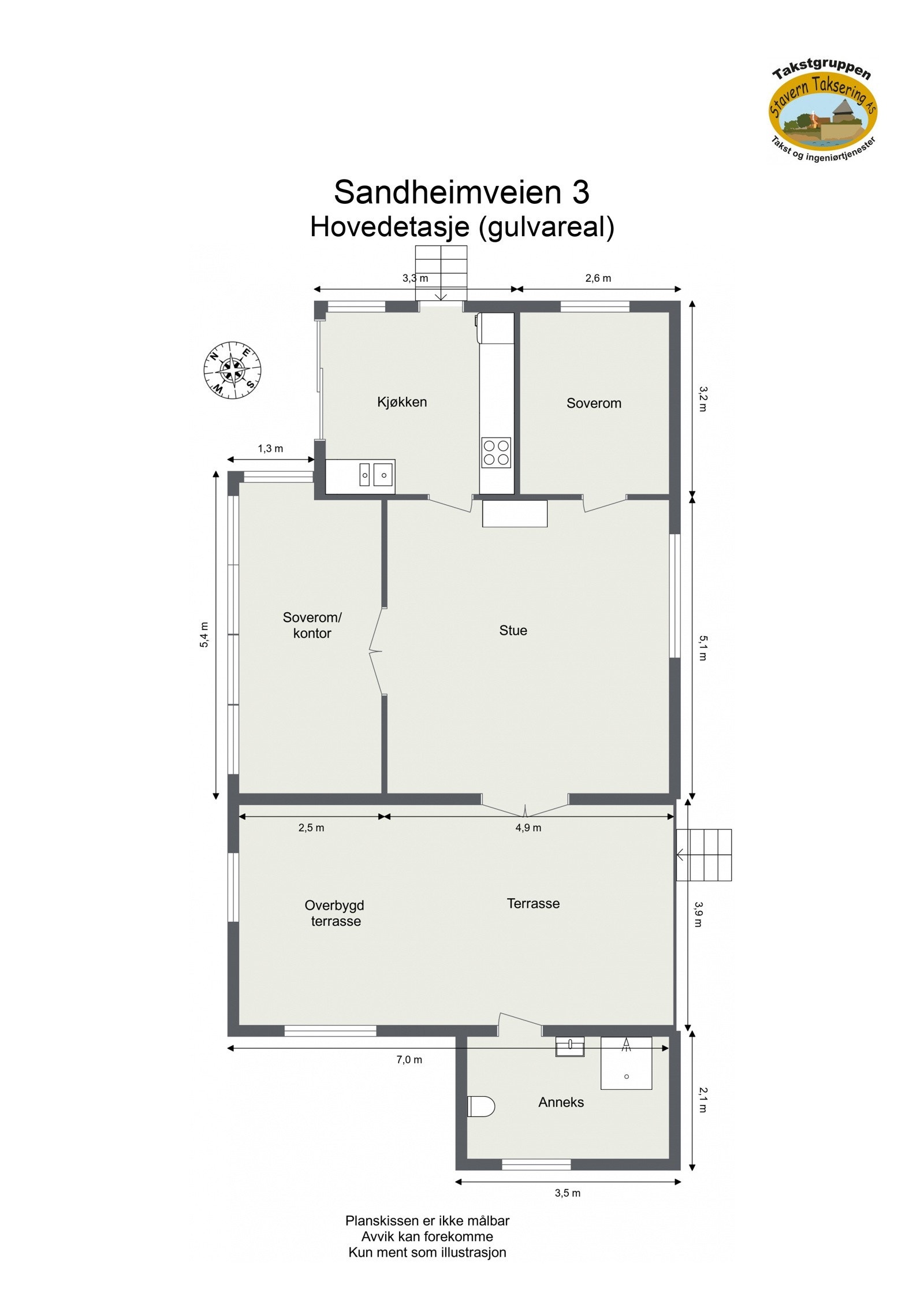 Plantegning Galleribilde