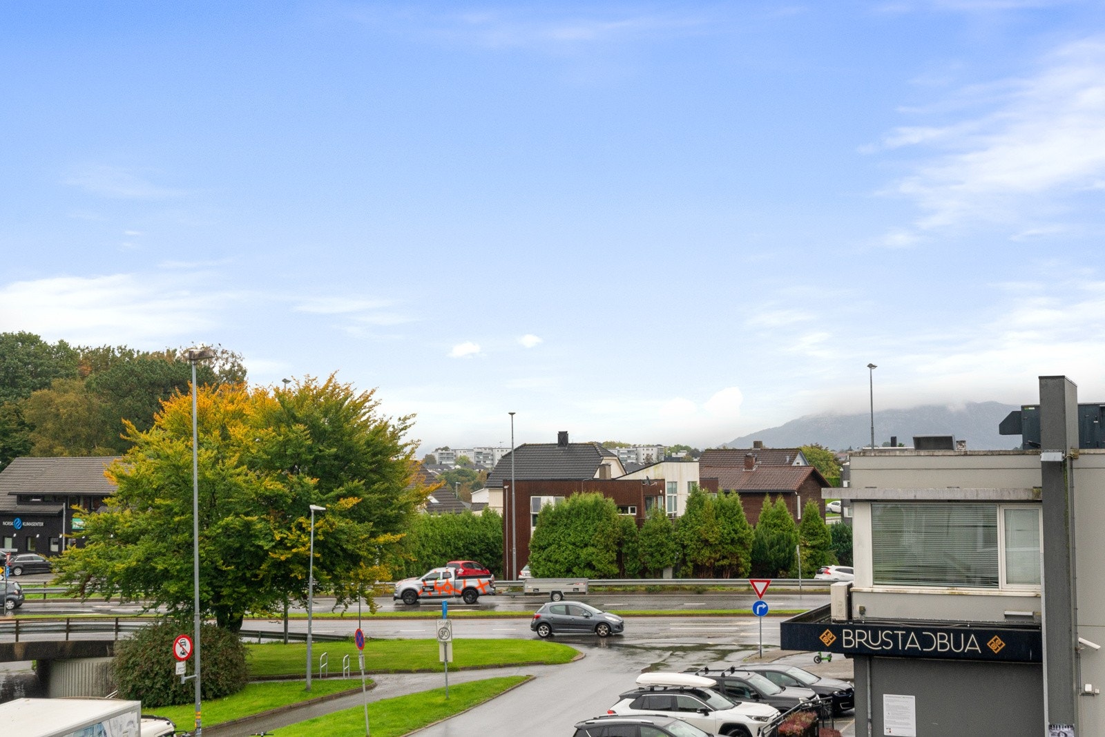 Utsikt fra balkongen. Galleribilde