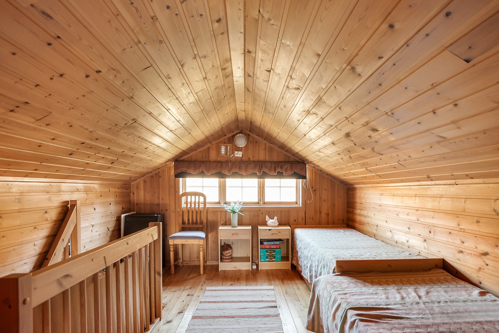 Hems som i dag brukes til ekstra soverom. Galleribilde