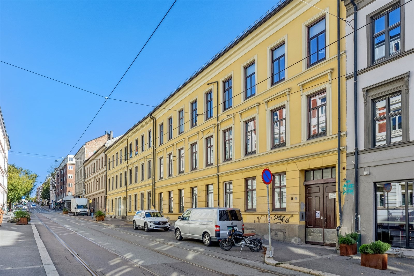 Fasadebilde. Galleribilde