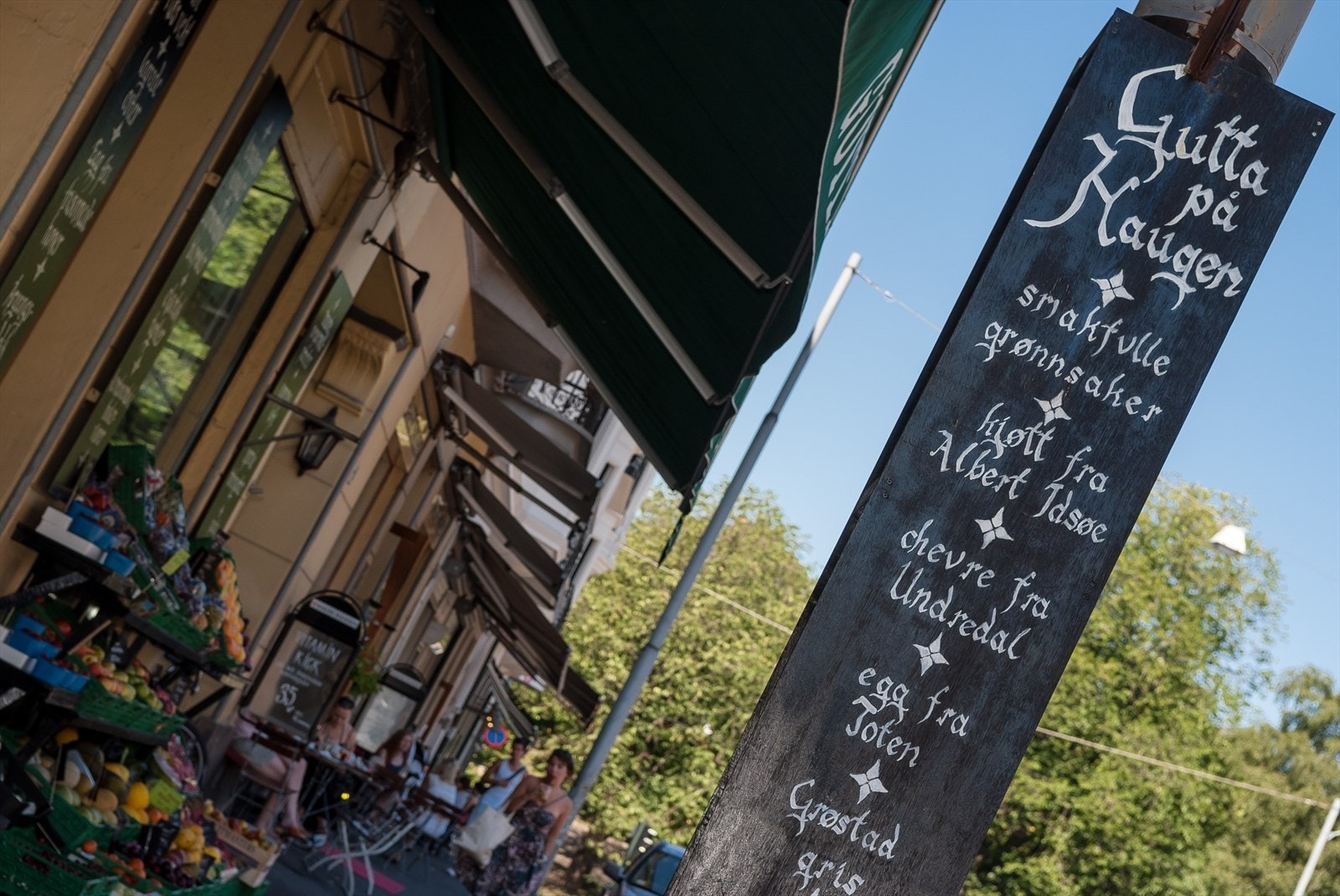 St. Hanshaugen, Gutta på haugen. Galleribilde