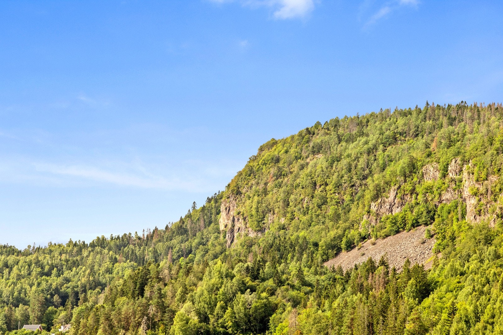 Utsikt mot Skaugumsåsen Galleribilde