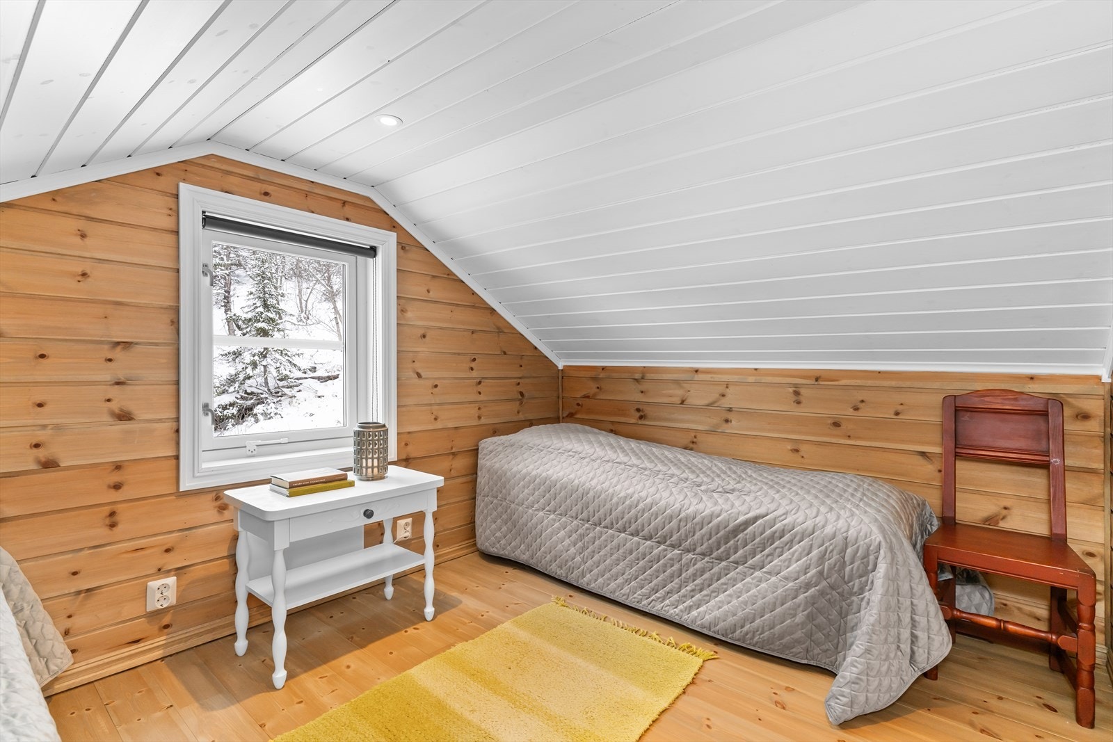 hemsrom. : også dette rommet har god plass til to sengeplasser eller dobbeltseng Galleribilde