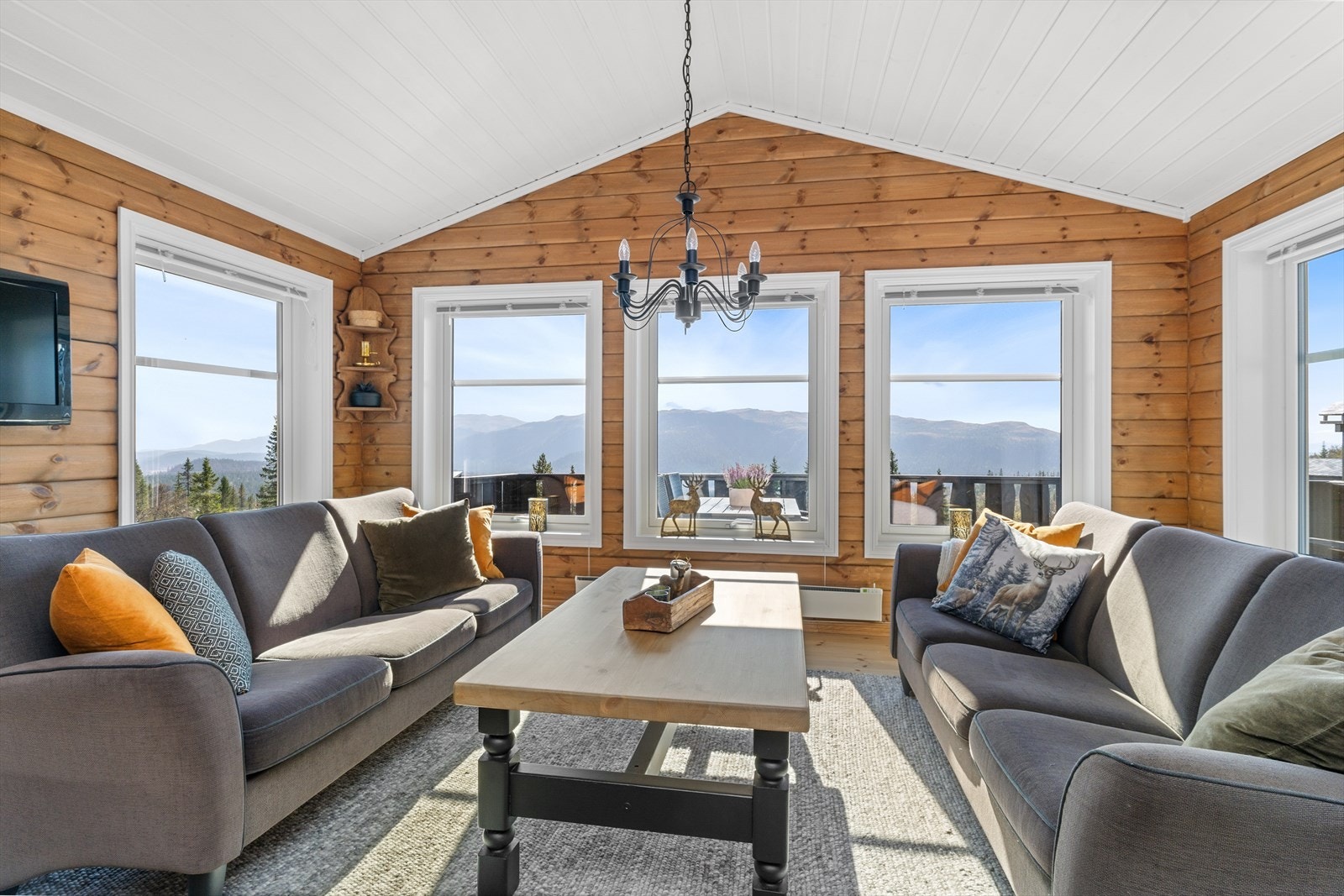 Her får du høyfjellsfølelsen rett inn i stua Galleribilde