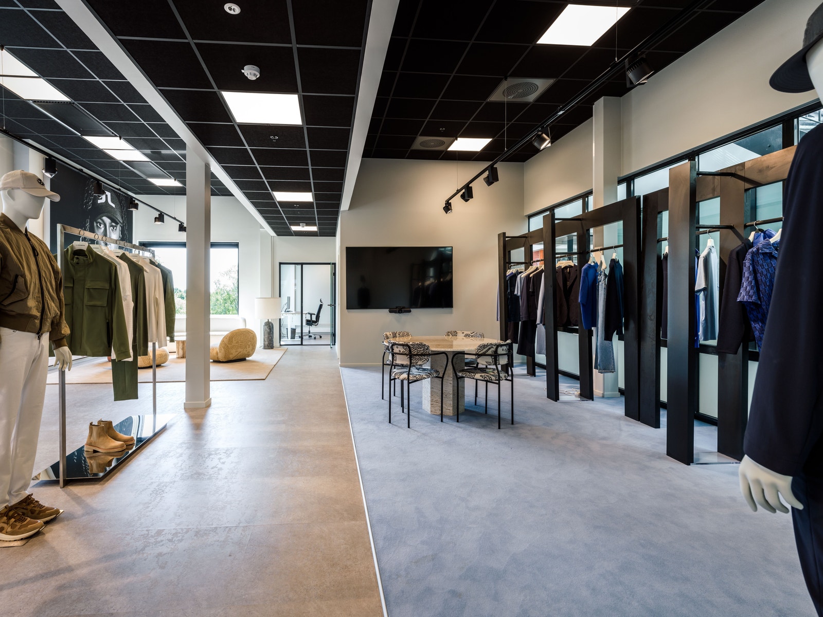 Referanselokale i byggets 4. etg, hos J.Lindeberg
foto: @knutneerland @magentfotografer Galleribilde