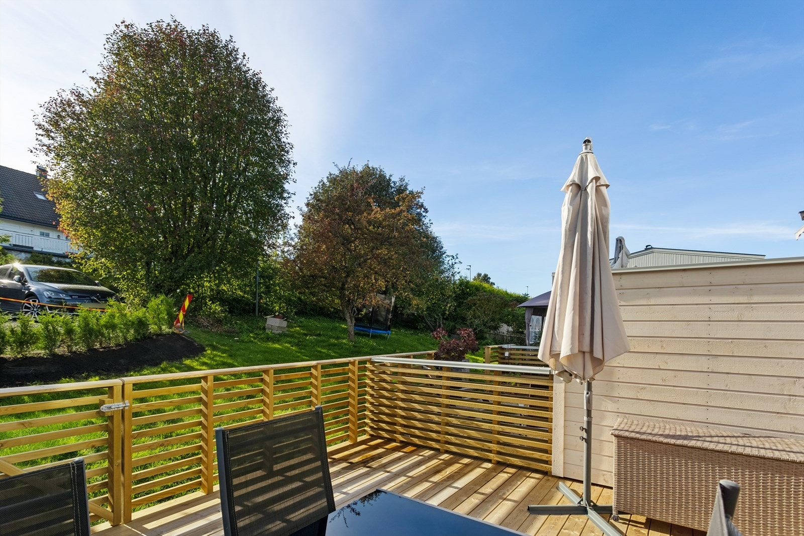 Videre nedgang til en flott felles hage Galleribilde