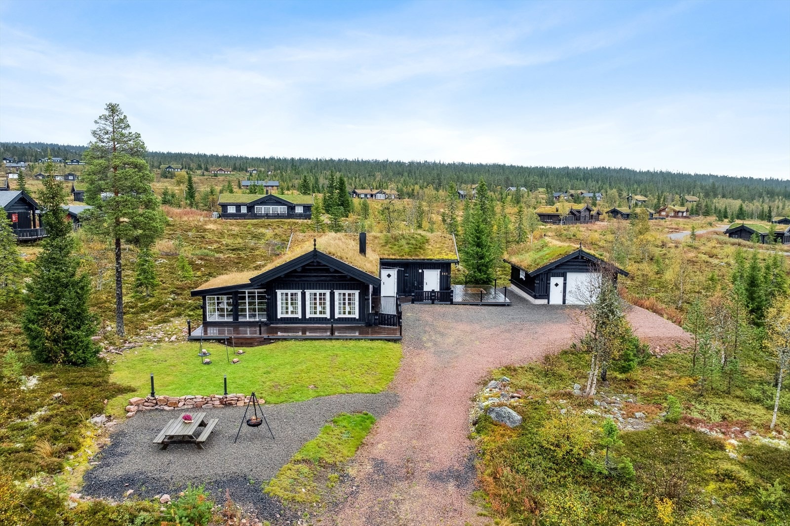 Fasade og området Galleribilde