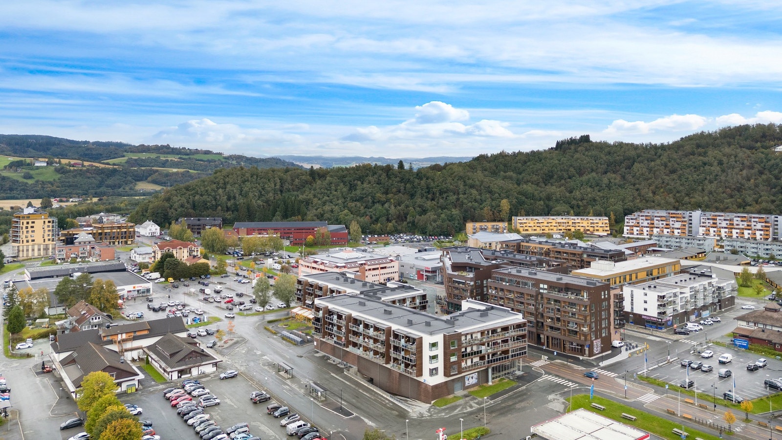 Fra Melhus er det ca. 20 km til Trondheim. Galleribilde