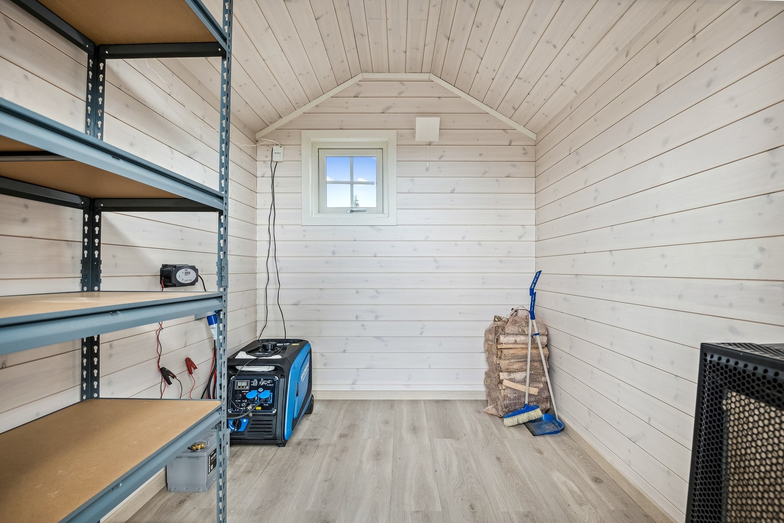 Utvendig bod. Galleribilde