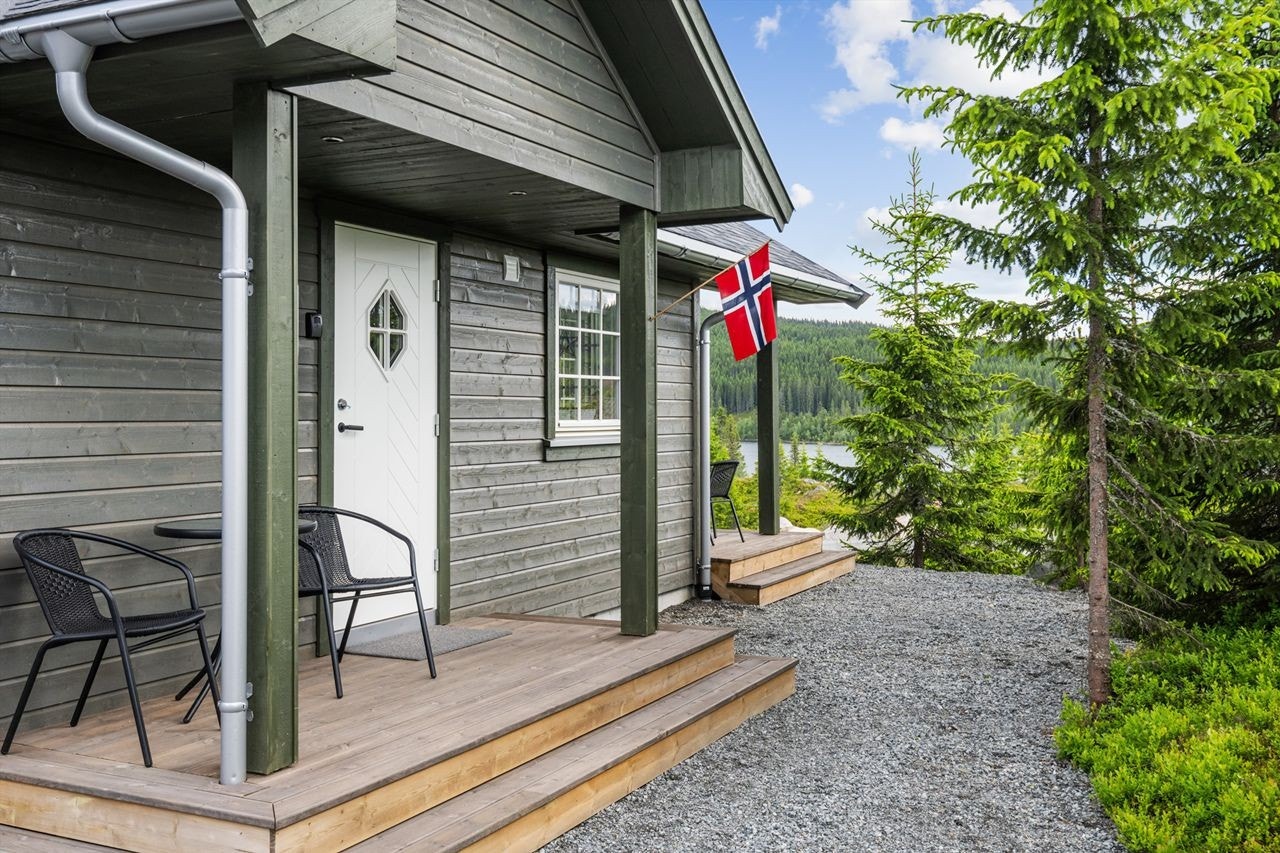 Hyggelig og imøtekommende inngangsparti. Galleribilde