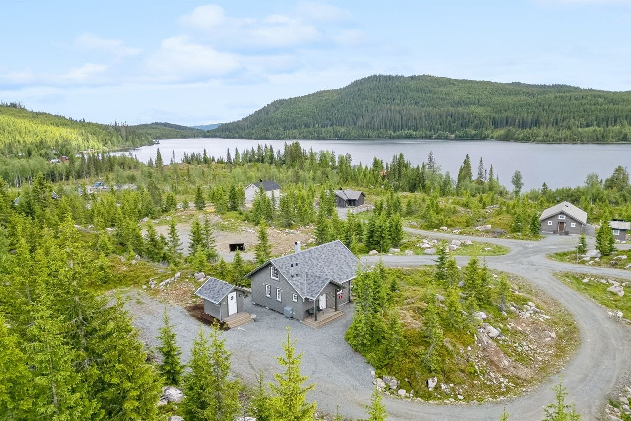Vannet Store Svartungen er et fiskerikt vann med både ørret, røye og åbbor. Galleribilde