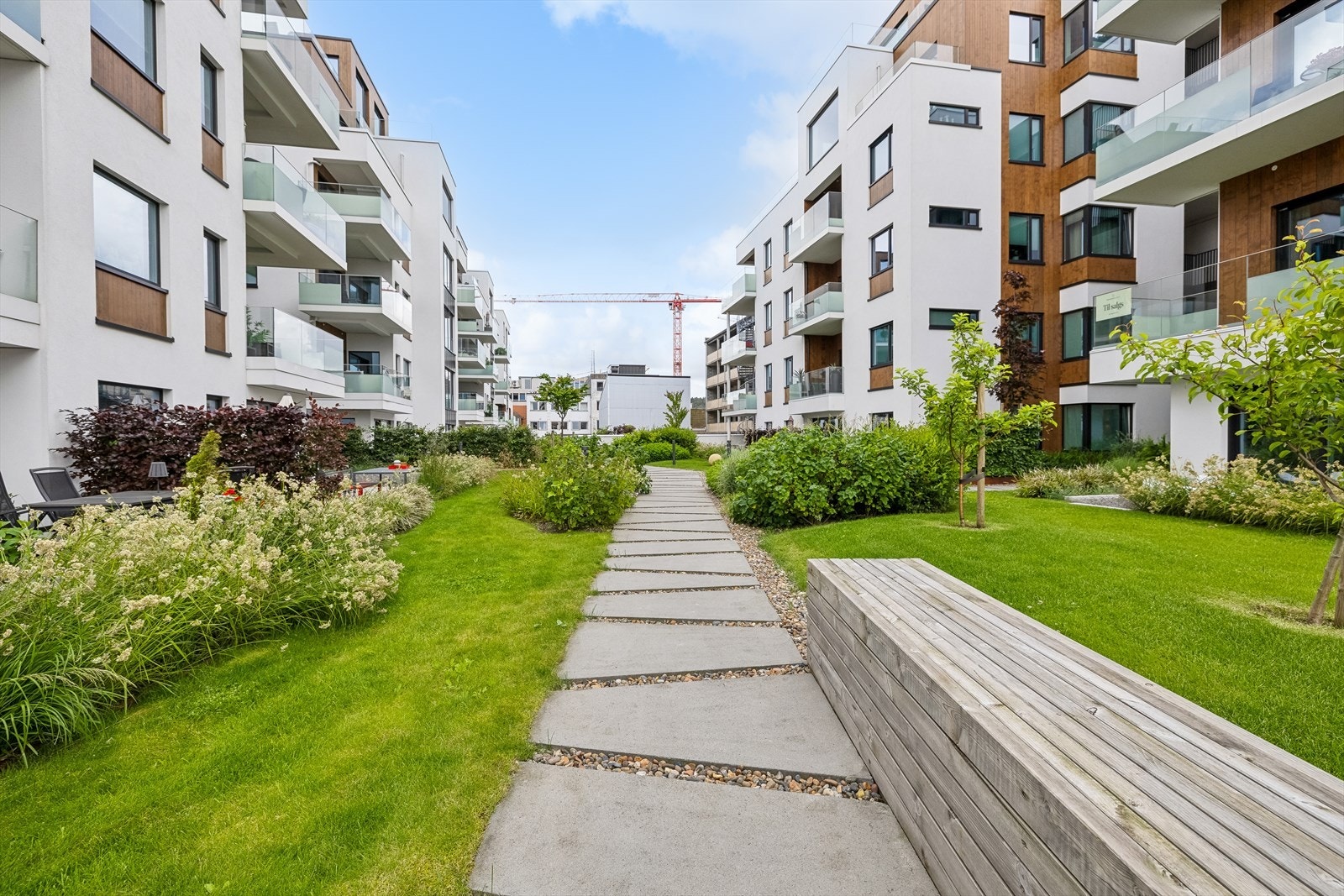 Pent opparbeidet fellesareal for sameiet. Galleribilde