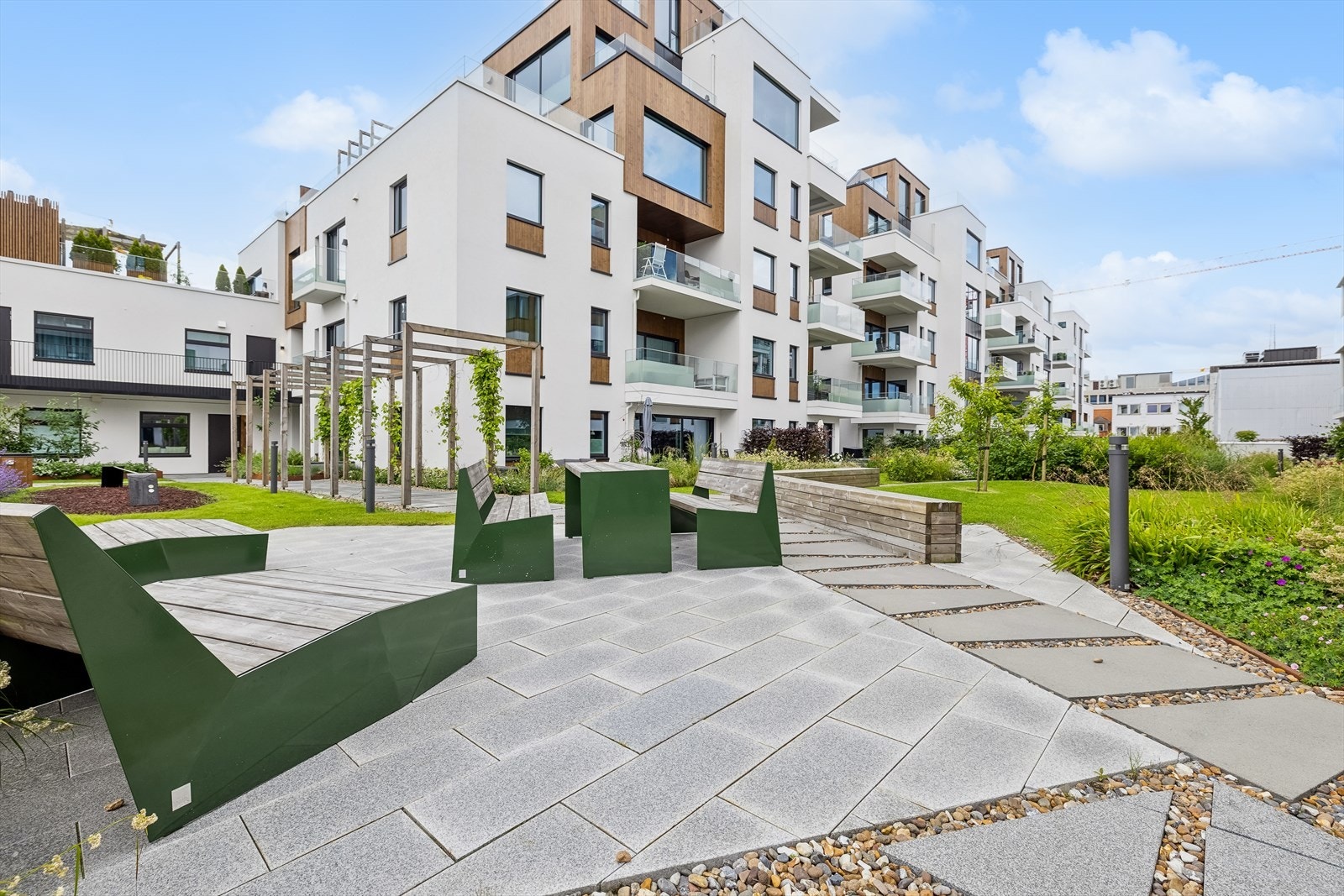 Pent opparbeidet fellesareal for sameiet. Galleribilde