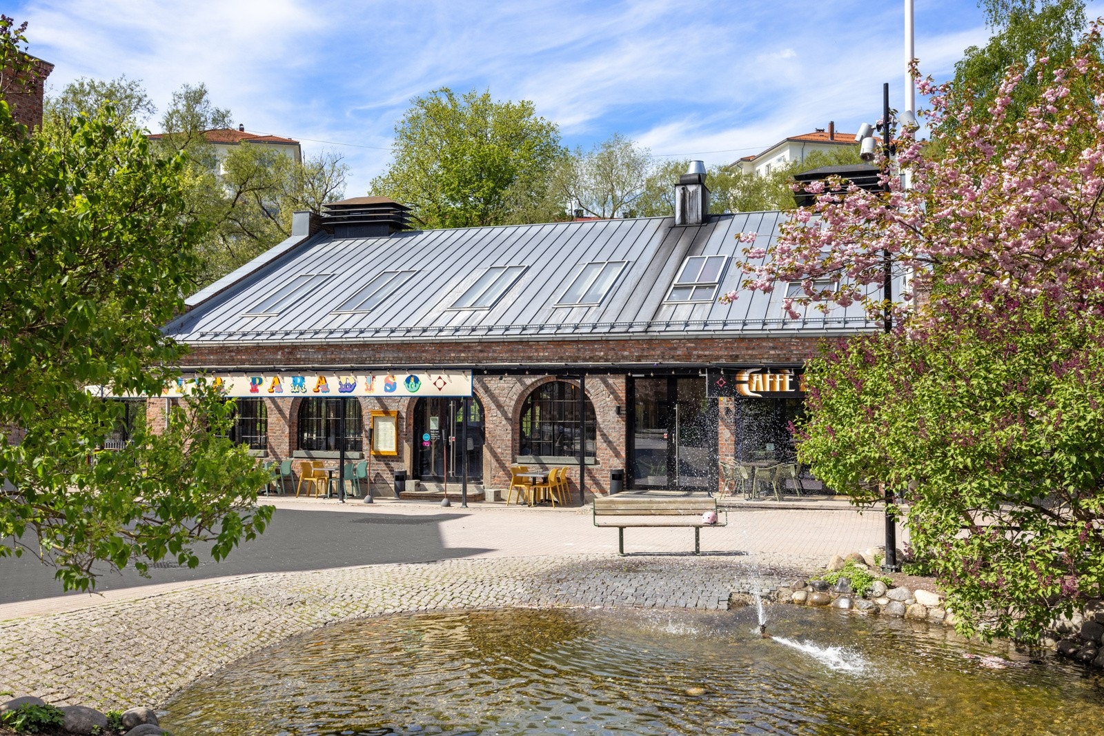Fonteneplassen på Lilleborg. Galleribilde