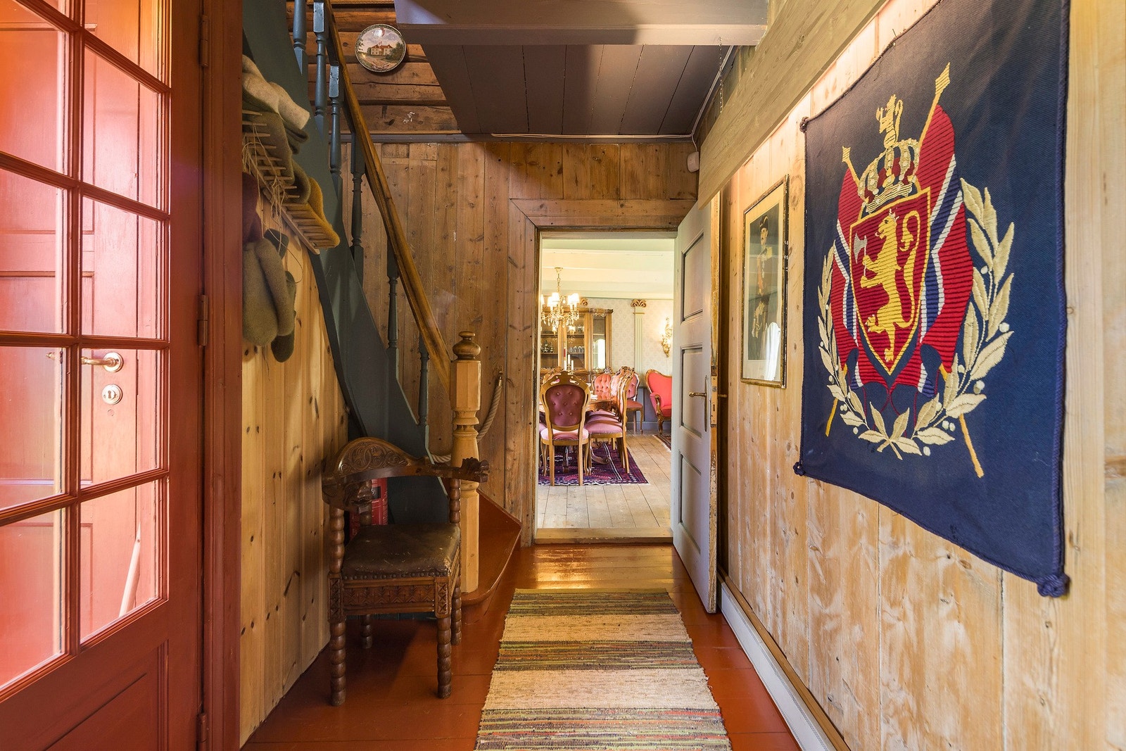 Gangen i Låna Galleribilde