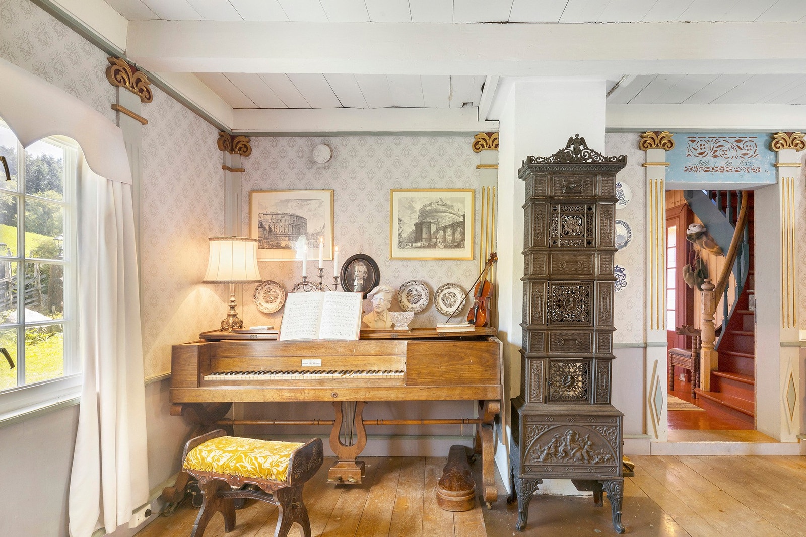 Finstuen i Låna Galleribilde