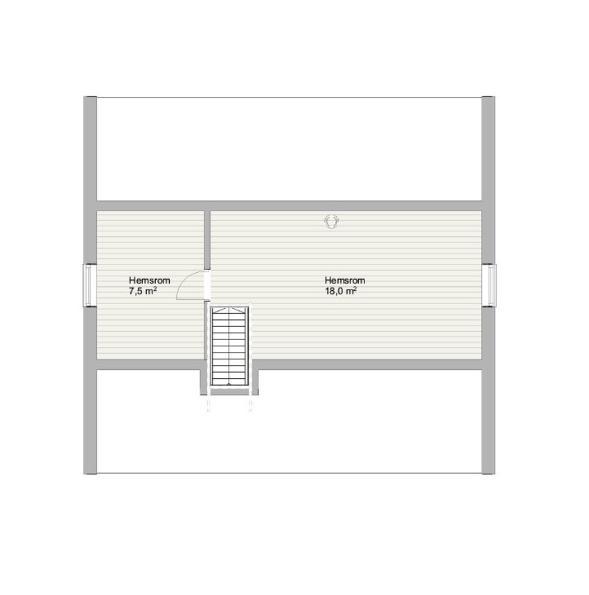 Plantegning hems. Galleribilde