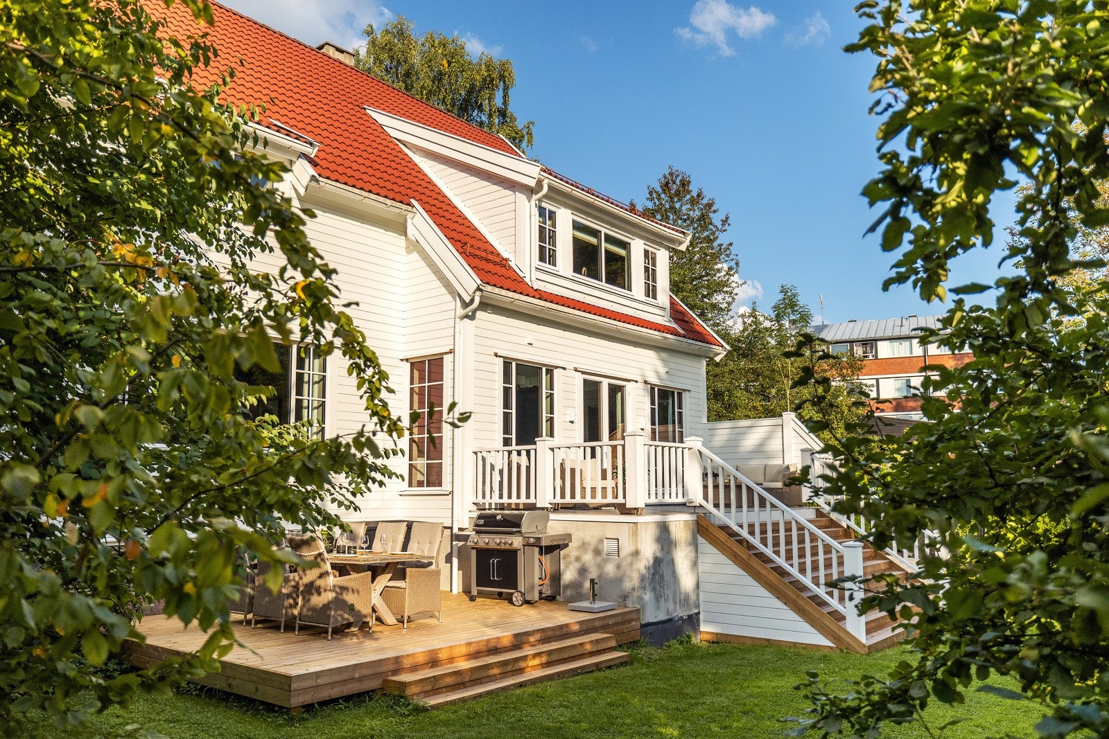 Flotte uteområder med gode solforhold Galleribilde