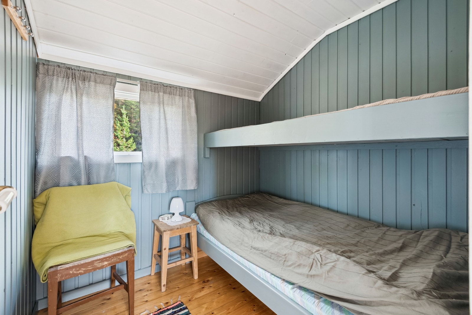 Det er totalt to soverom med fire sengeplasser. Soverom 1. Galleribilde