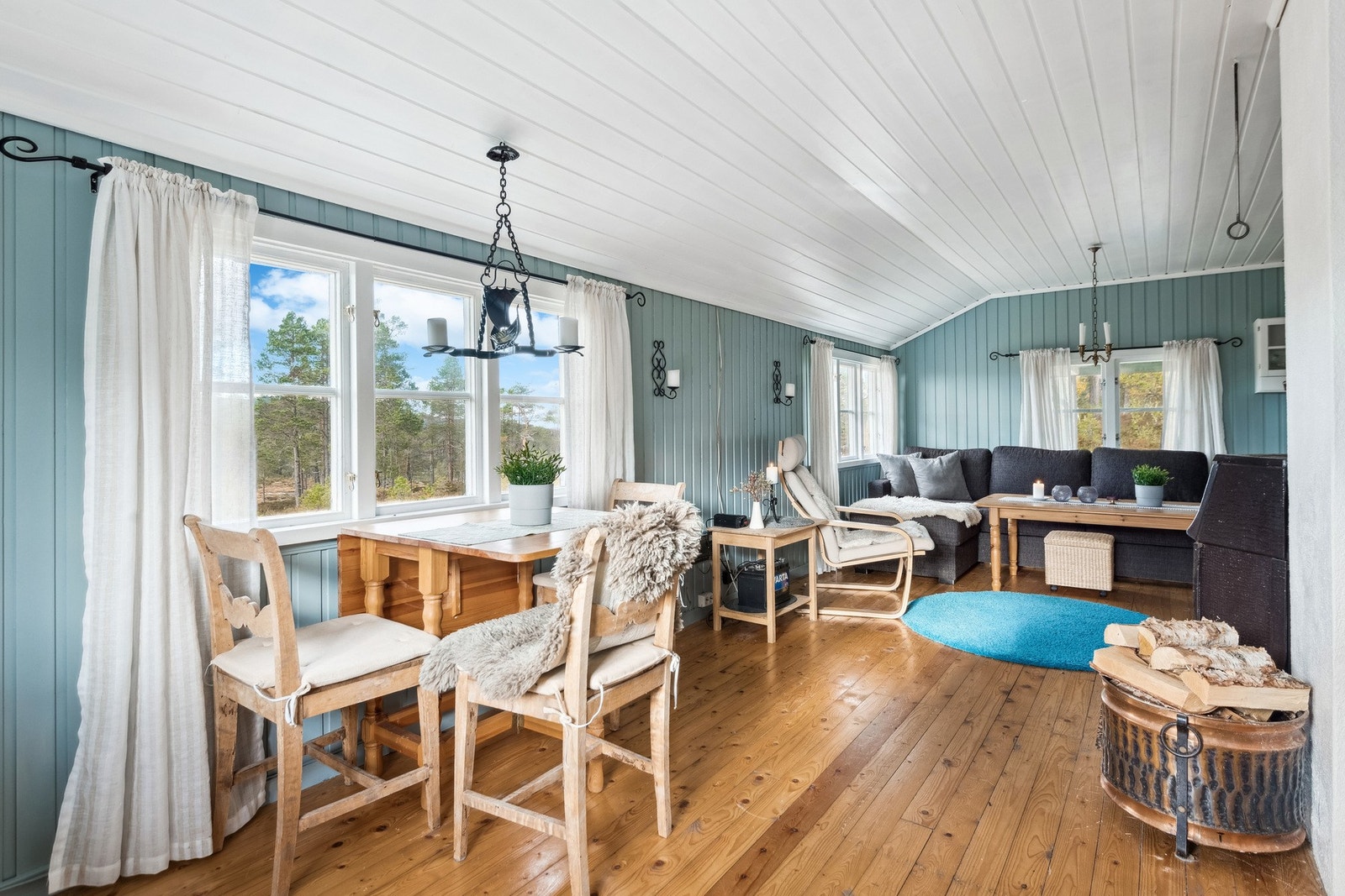 Her kan man nyte fine studer i rolige omgivelser. Galleribilde