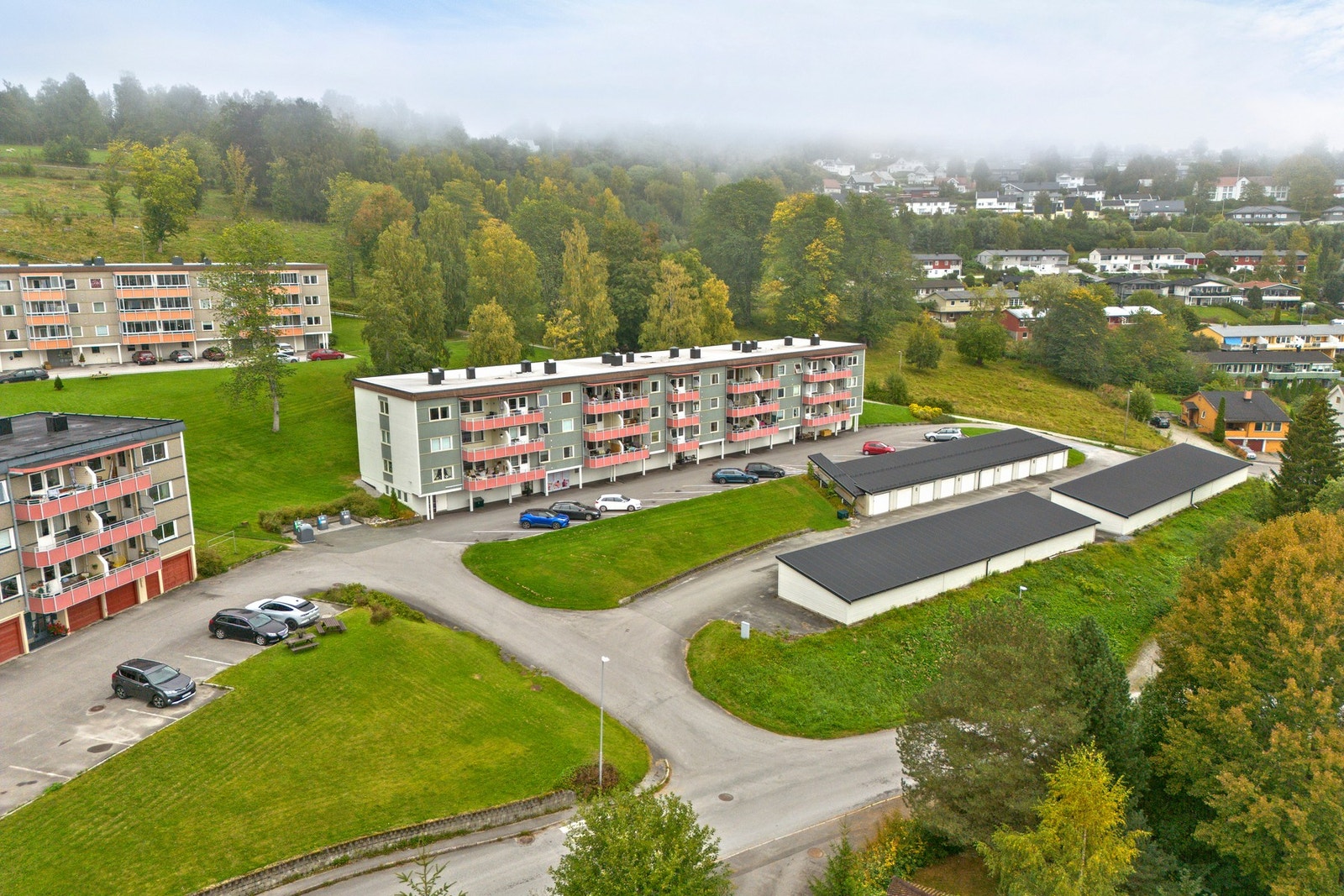 Det er også kort vei til barnehage, skoler og Steinkjer sentrum. Galleribilde