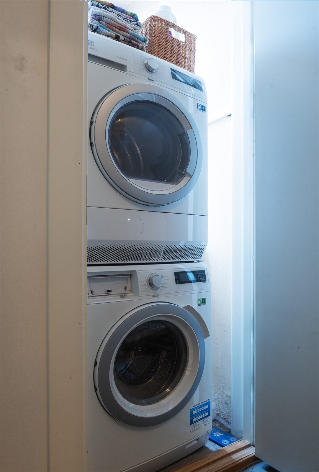 Bod i baktrapp brukes i dag som vaskerom. Galleribilde