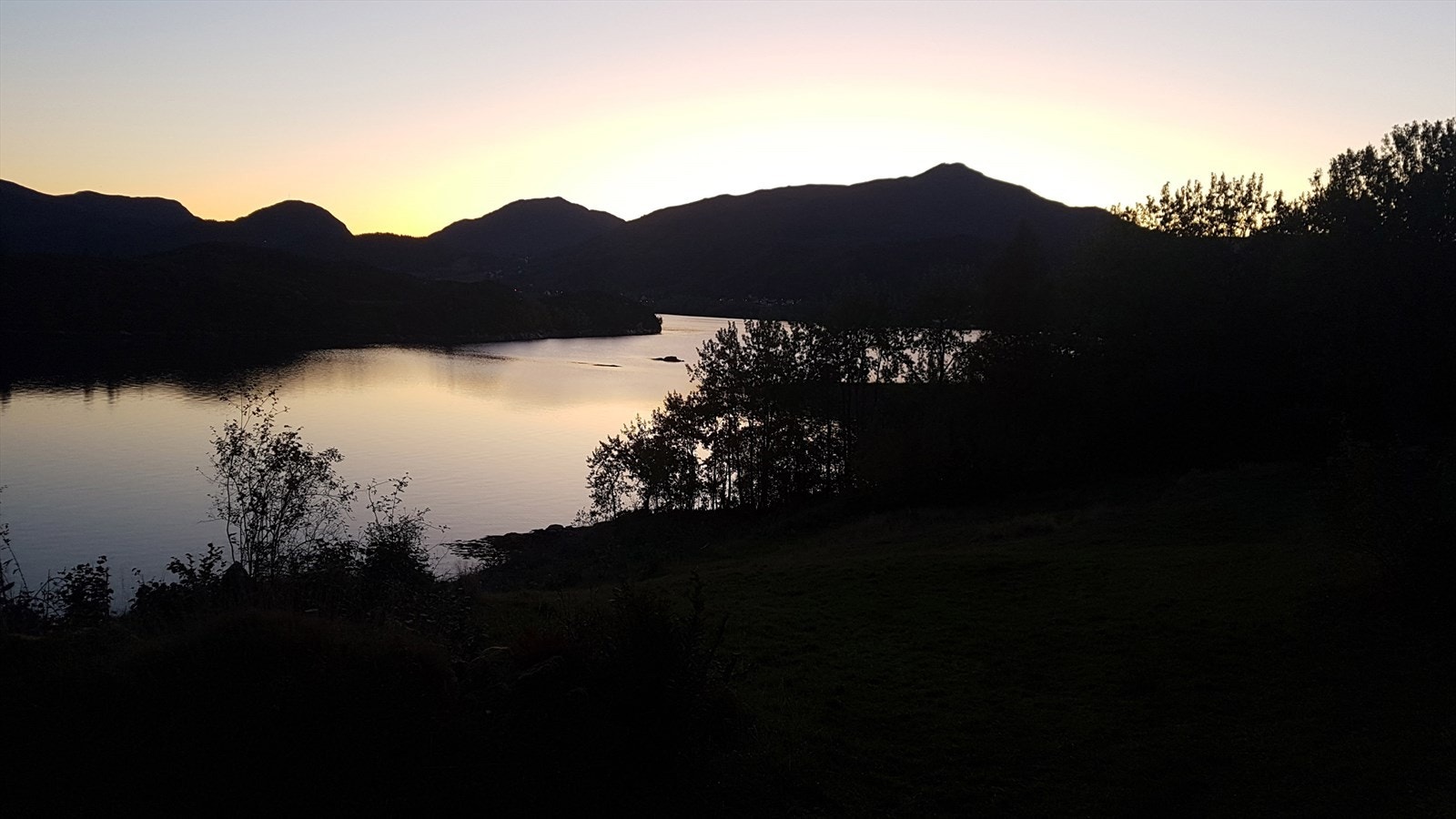 Stemningsbilde en sein kveld, foto fra selger Galleribilde