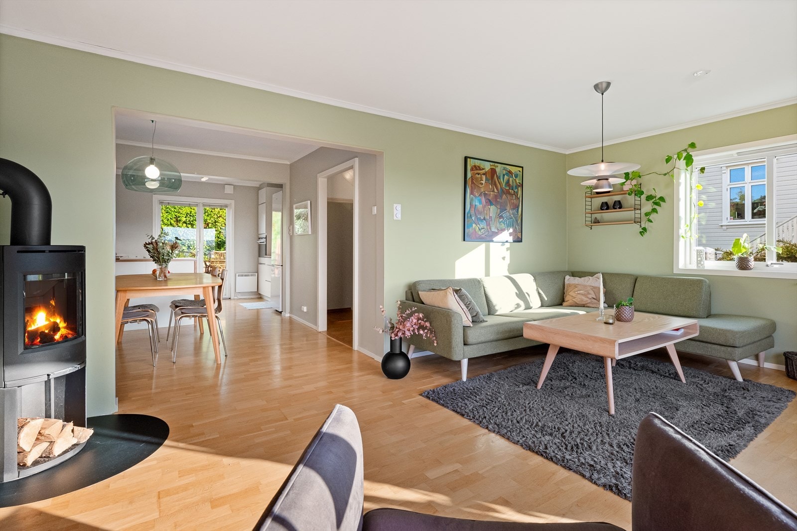 Her er god boltreplass og gjennomgående lys Galleribilde