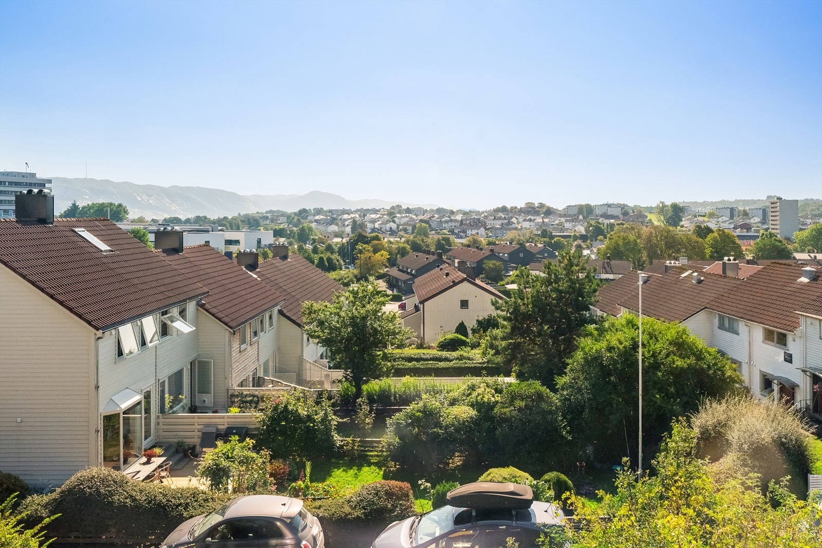 Nydelig utsikt og gode solforhold Galleribilde