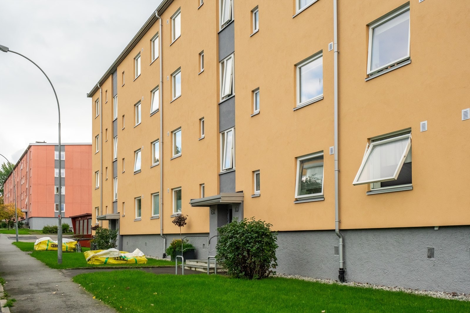 Nylig renovert fasade. Galleribilde