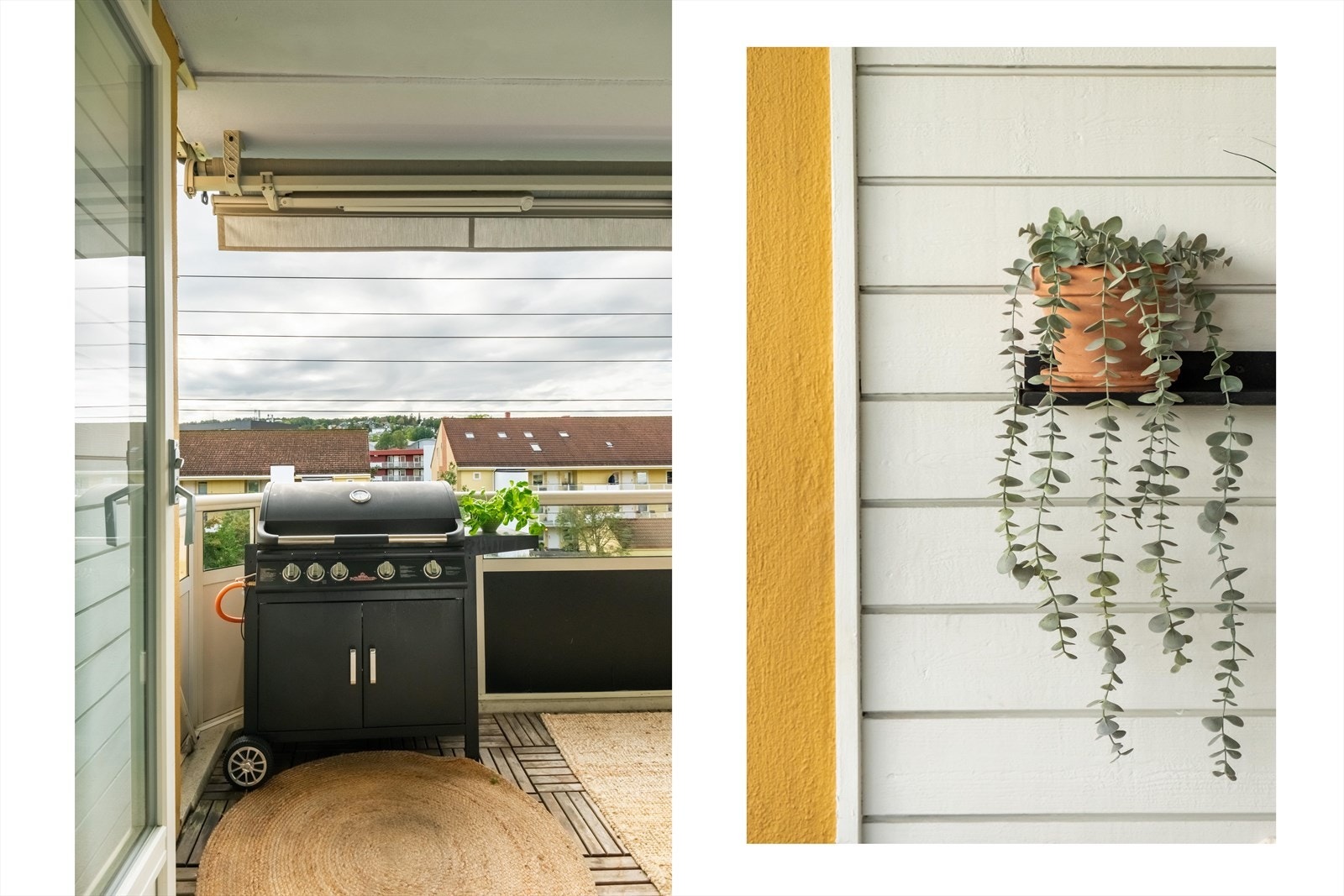 Det er også mulighet for å ha grill på balkongen. Galleribilde