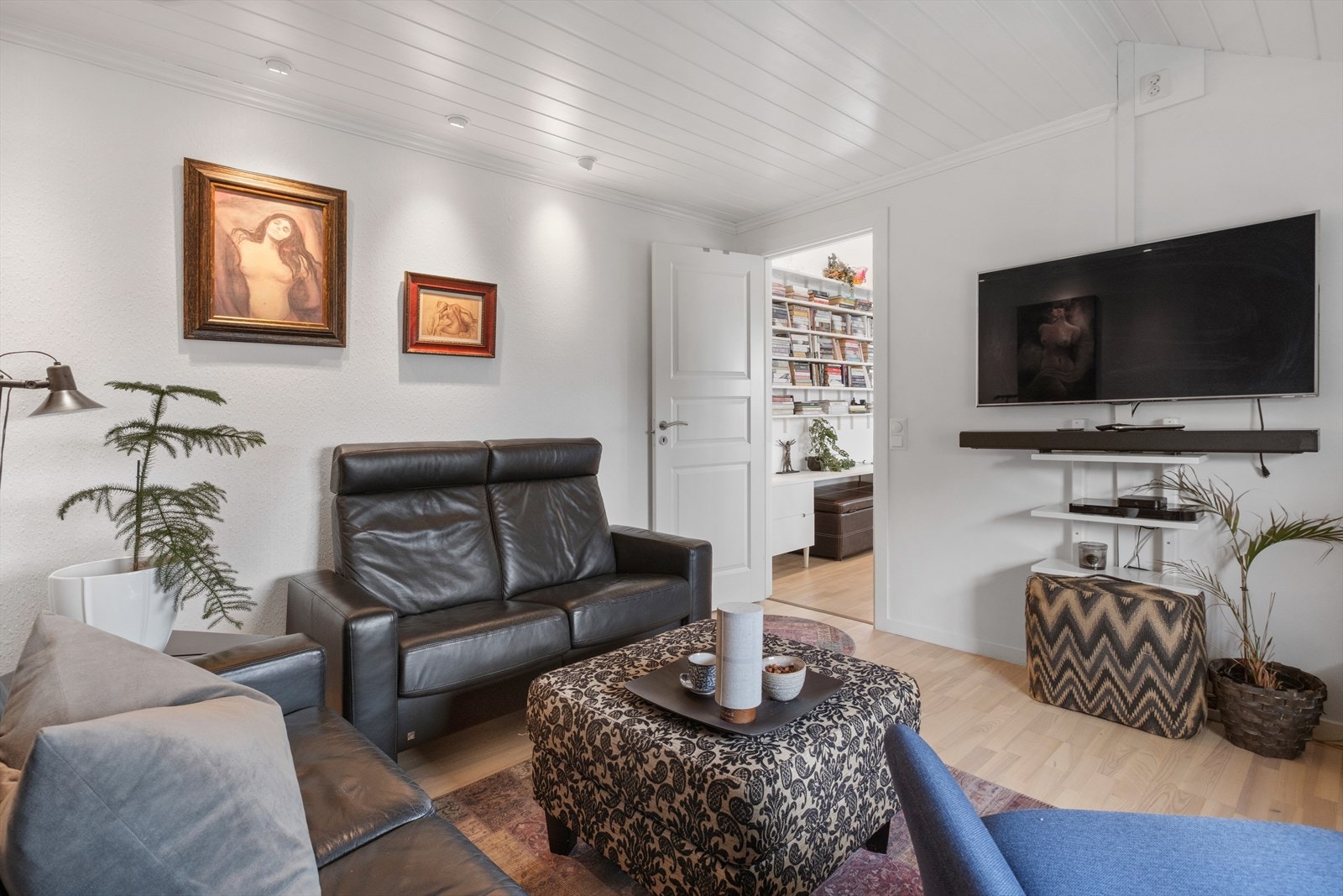 Tv-stue Galleribilde