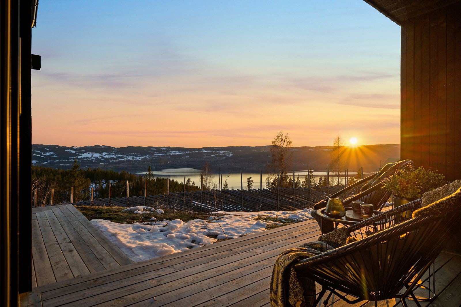 Her kan du nyte sene sommerkvelder med hele familien. Galleribilde