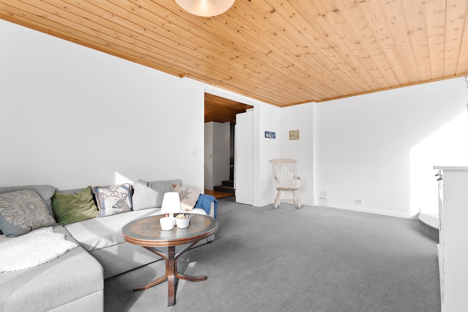 Stuen i hybelen. Galleribilde